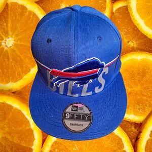 Buffalo Bills NFL New Era 9FIFTY Snapback Hat‎ Cap Blue Vintage Collection